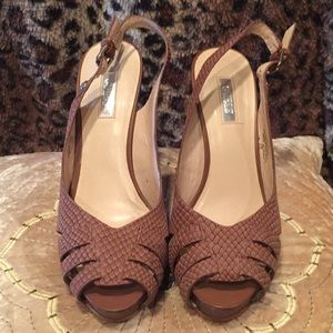 Guess high heels, brown, 7M